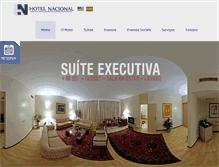 Tablet Screenshot of hotelnacional.com.br